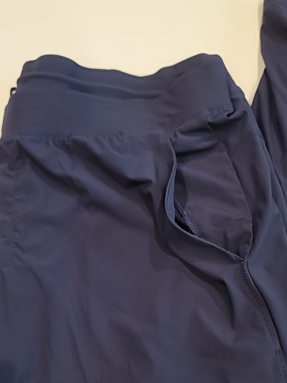 all in motion Navy Men's Athletic Zip-Hem Joggers Large - Picture 5 of 12